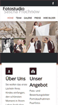 Mobile Screenshot of fotostudio-prochnow.de
